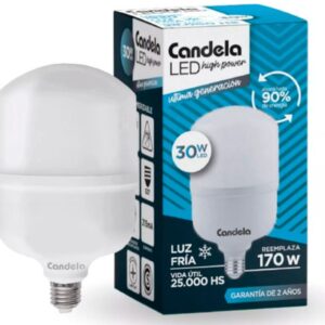 Candela High Power Led 30 W Luz Blanco Frío High Power 6500k