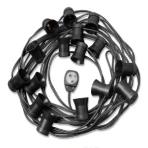 Guirnalda 10 Metros Decorativa S/lampara Terraza Intemperie