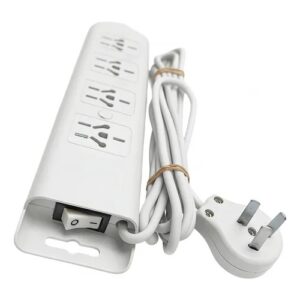 Zapatilla Prolongador 5 Tomas Con Cable 1.5m Tecla Bi Norma