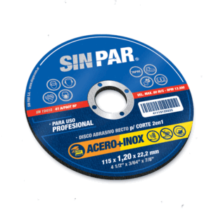 Disco De Corte 115 X 22 X 1.6mm 10 Unidades