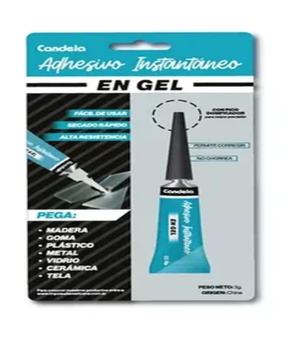 Pack X 6 Adhesivos Instantaneo 3grs Gel Candela Tipo La Gotita