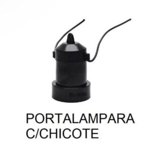 PortaLamparas Con chicote de Obra