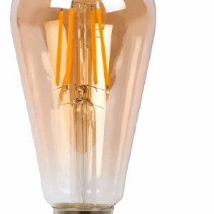 Lampara Filamento Led Tubular 6w Ambar Vintage Candela