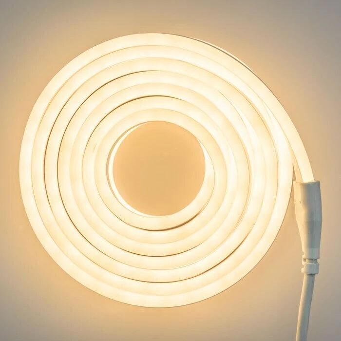 Tira Led Neon COB siliconada coneccion 220v
