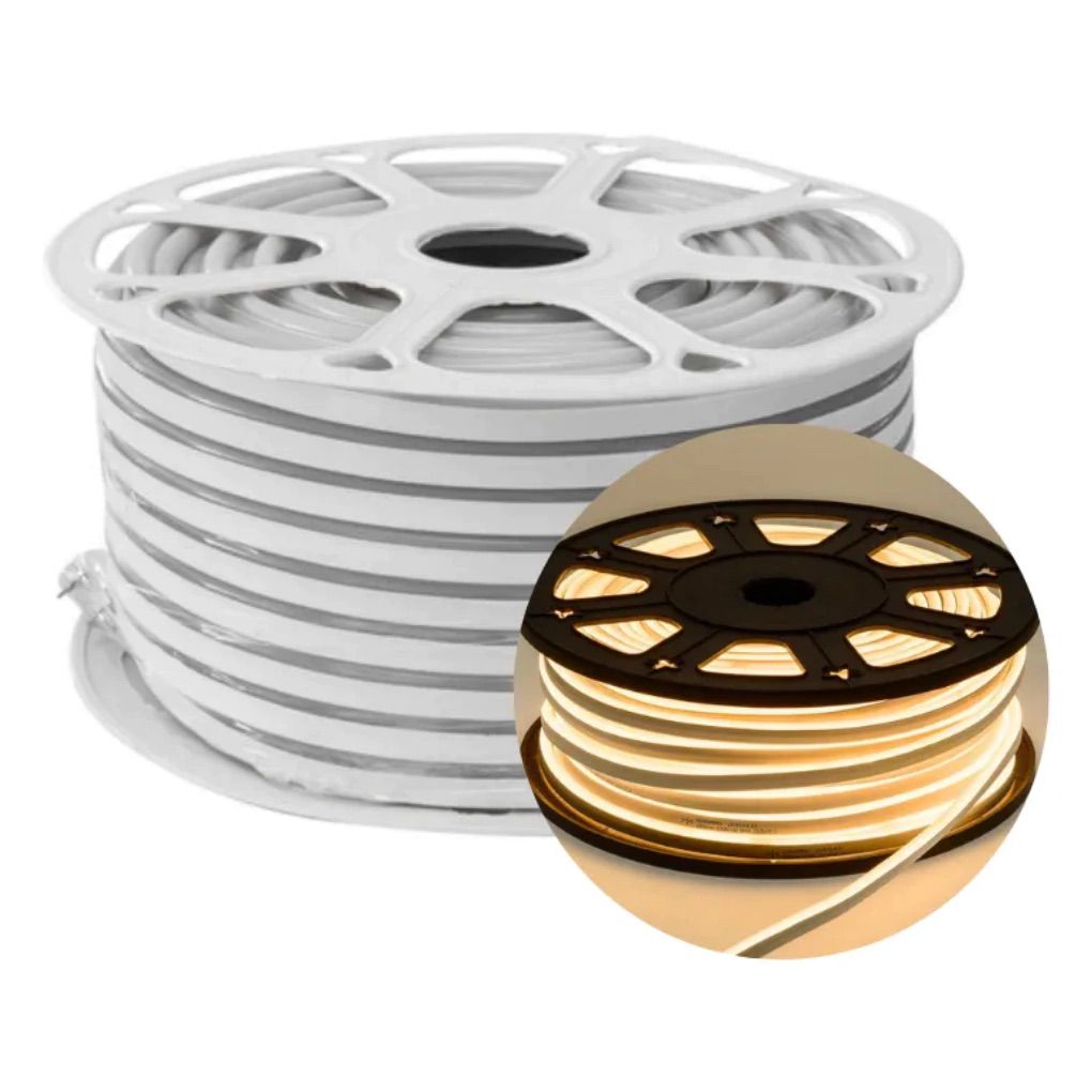 Tira Led Neon COB siliconada coneccion 220v - Imagen 6